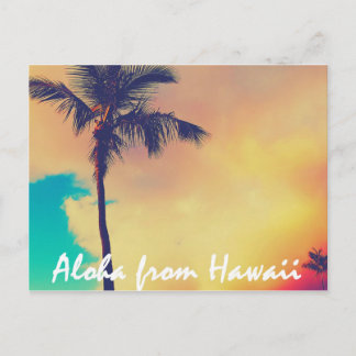 Carte Postale Aloha d'Hawaii