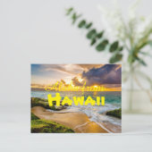 Carte Postale Aloha d'Hawaii (Debout devant)