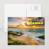 Carte Postale Aloha d'Hawaii (Devant / Derrière)