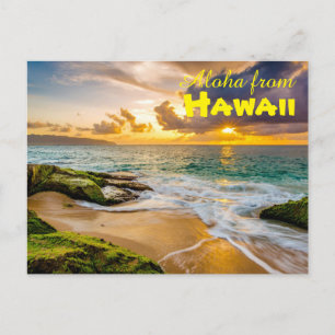 Carte Postale Aloha d'Hawaii
