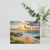 Carte Postale Aloha d'Hawaii (Debout devant)