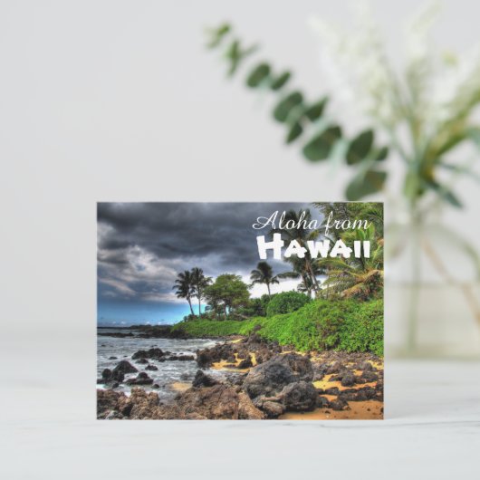 Carte Postale Aloha d'Hawaii (Debout devant)