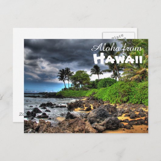 Carte Postale Aloha d'Hawaii (Devant / Derrière)