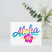 Carte Postale Aloha été (Debout devant)