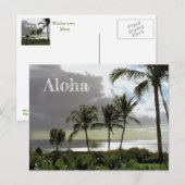 CARTE POSTALE "ALOHA FROM MAUI" (Devant / Derrière)
