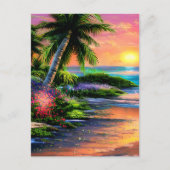 Carte postale Aloha hawaïenne (Devant)