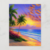 Carte postale Aloha hawaïenne (Devant)
