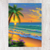 Carte postale Aloha hawaïenne
