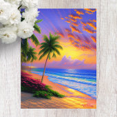 Carte postale Aloha hawaïenne