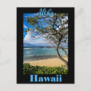 Carte Postale Aloha Hawaii affiche de voyage