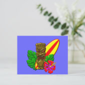 Carte Postale Aloha Hawaii Surfer (Debout devant)