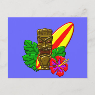 Carte Postale Aloha Hawaii Surfer