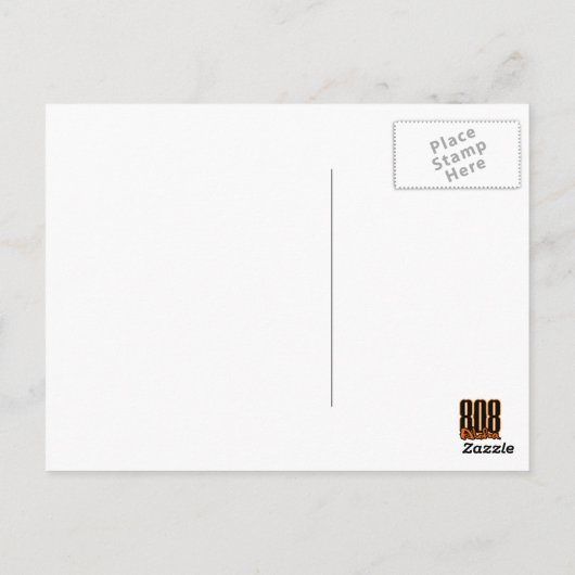 Carte Postale Aloha Hula (Dos)