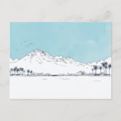 Carte Postale Aloha Minimal (Devant)