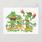 Carte Postale Aloha - parti Hula (Devant)