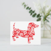 Carte Postale Aloha Red Doxies (Debout devant)