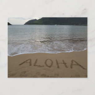 Carte Postale Aloha sur la plage