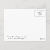 Carte postale Alonzo Cook (Dos)