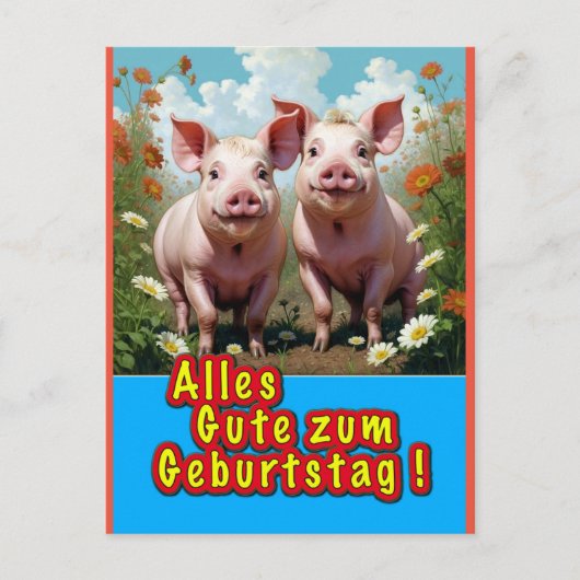 Carte Postale alors bonne chance (Devant)