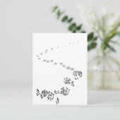 Carte Postale Alors Nous Allons Danser Des Lapins (Debout devant)