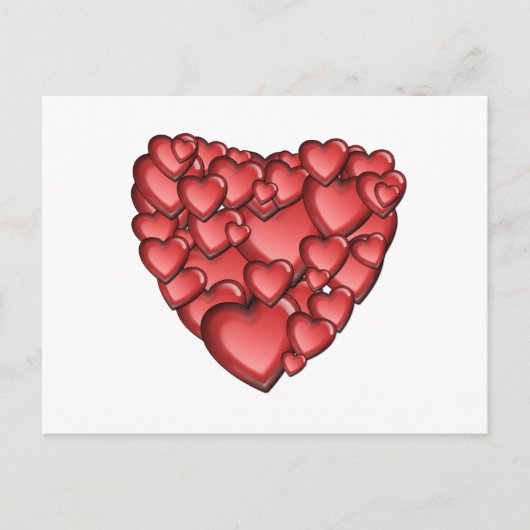 Carte Postale Alot de coeur (Devant)