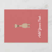 Carte Postale Alpaca Brown (Devant)