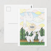 Carte Postale ALPACA WORLD(remake) (Devant / Derrière)