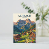 Carte Postale Alpbach Autriche (Debout devant)