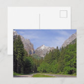 Carte Postale Alpes autrichiennes (Devant / Derrière)
