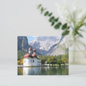 Carte Postale Alpes bavaroises de Königssee (Debout devant)