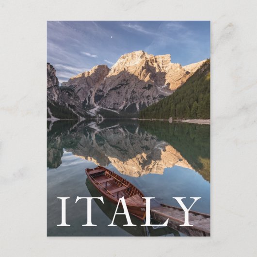 Carte Postale Alpes dolomitiques | Pragser Wildsee | Tyrol, Ital (Devant)