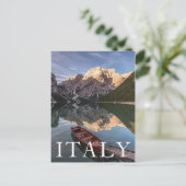 Carte Postale Alpes dolomitiques | Pragser Wildsee | Tyrol, Ital (Debout devant)