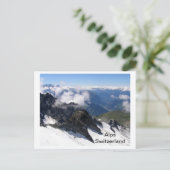 Carte Postale Alpes en Suisse (Debout devant)