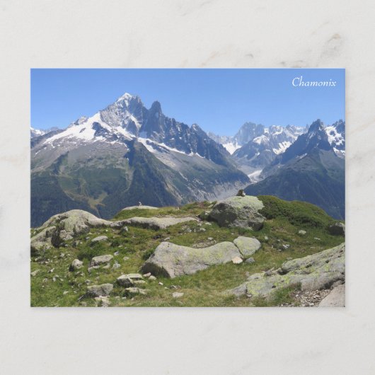 Carte Postale Alpes françaises (Devant)