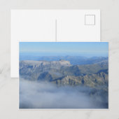 Carte Postale Alpes françaises (Devant / Derrière)