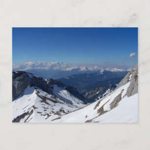 Carte Postale Alpes suisses