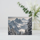 Carte Postale Alpes suisses (Debout devant)