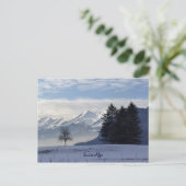 Carte Postale Alpes suisses (Debout devant)