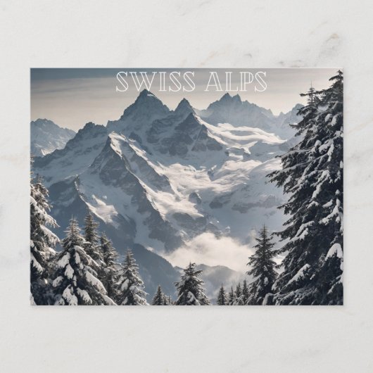 Carte Postale Alpes suisses (1) (Devant)