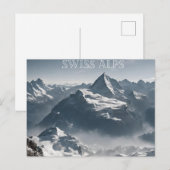 Carte Postale Alpes suisses (4) (Devant / Derrière)