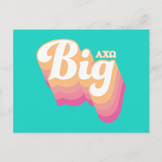 Carte Postale Alpha Chi Omega | Grande (Devant)
