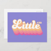 Carte Postale Alpha Chi Omega | Petit (Devant / Derrière)