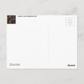 Carte Postale Alphabet (Dos)