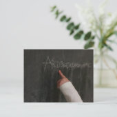 Carte postale Alphabet (Debout devant)