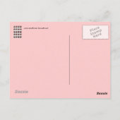 Carte postale Alphabet (Dos)