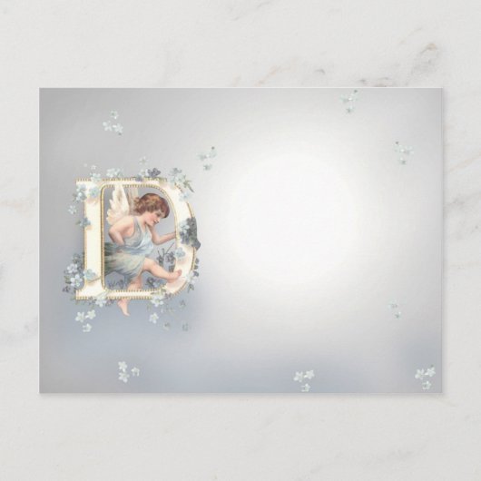 Carte Postale Alphabet Cherub (Devant)