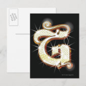 Carte Postale alphabet de bille G (Devant / Derrière)