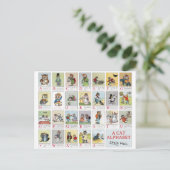 Carte Postale Alphabet de chat, Louis Wain (Debout devant)