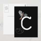 Carte Postale Alphabet de fées (Devant / Derrière)