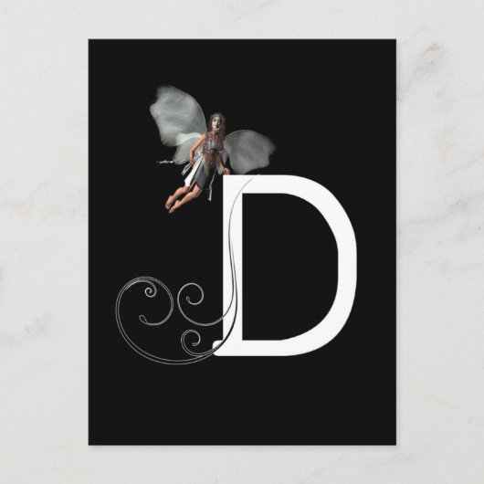 Carte Postale Alphabet de fées (Devant)